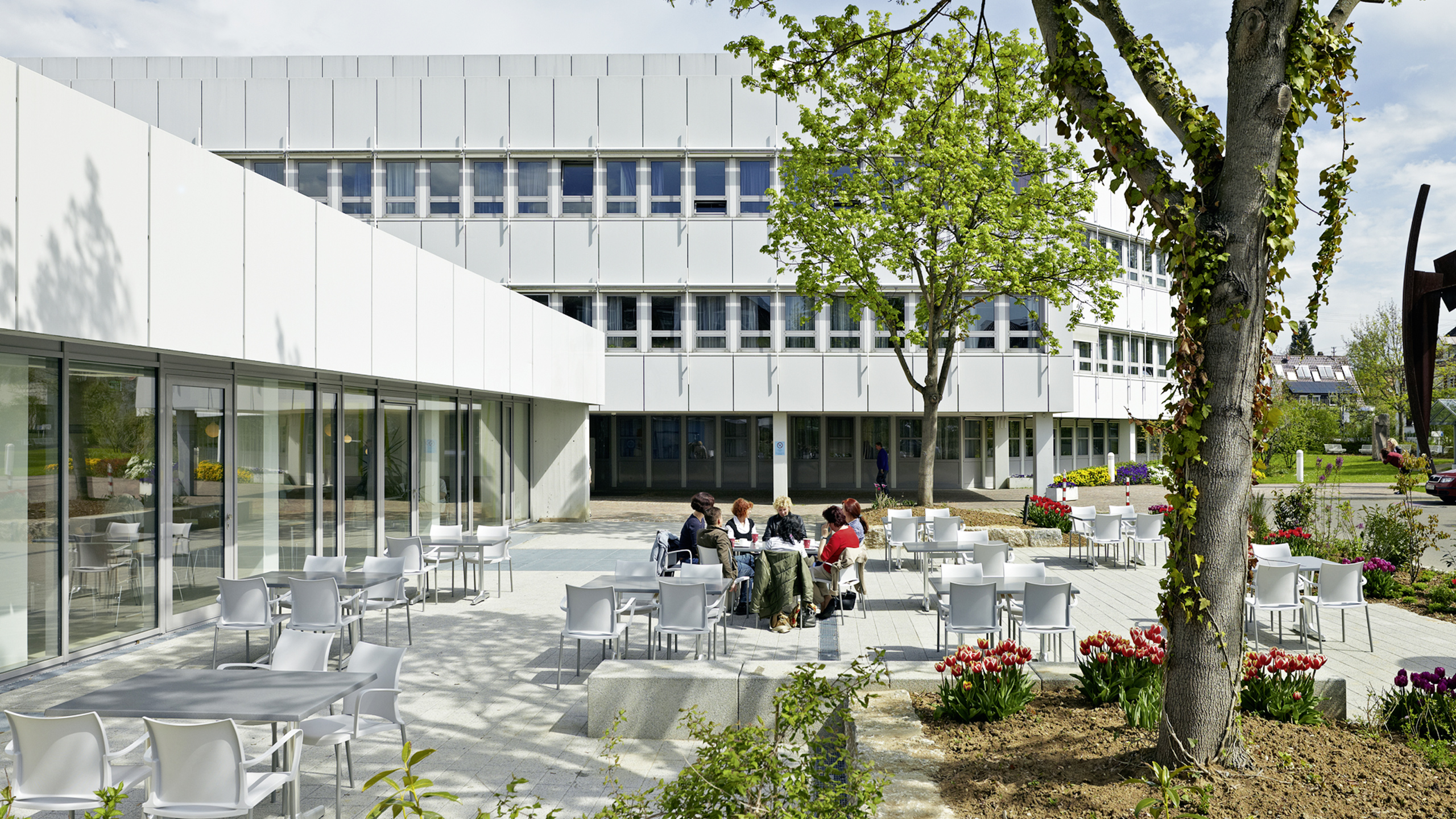 HSP Hoppe Sommer Planungs GmbH Architektur | Sanierung Funktionstrakt Klinik Kirchheim © Bild Dietmar Strauss
