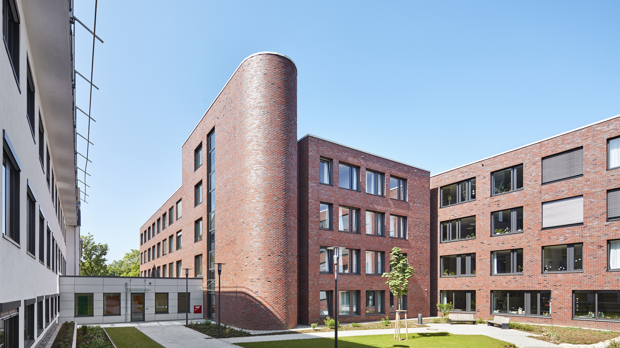 HSP Hoppe Sommer Planungs GmbH Architektur | Neubau Psychiatrie Kirchheim © Bild Dietmar Strauß