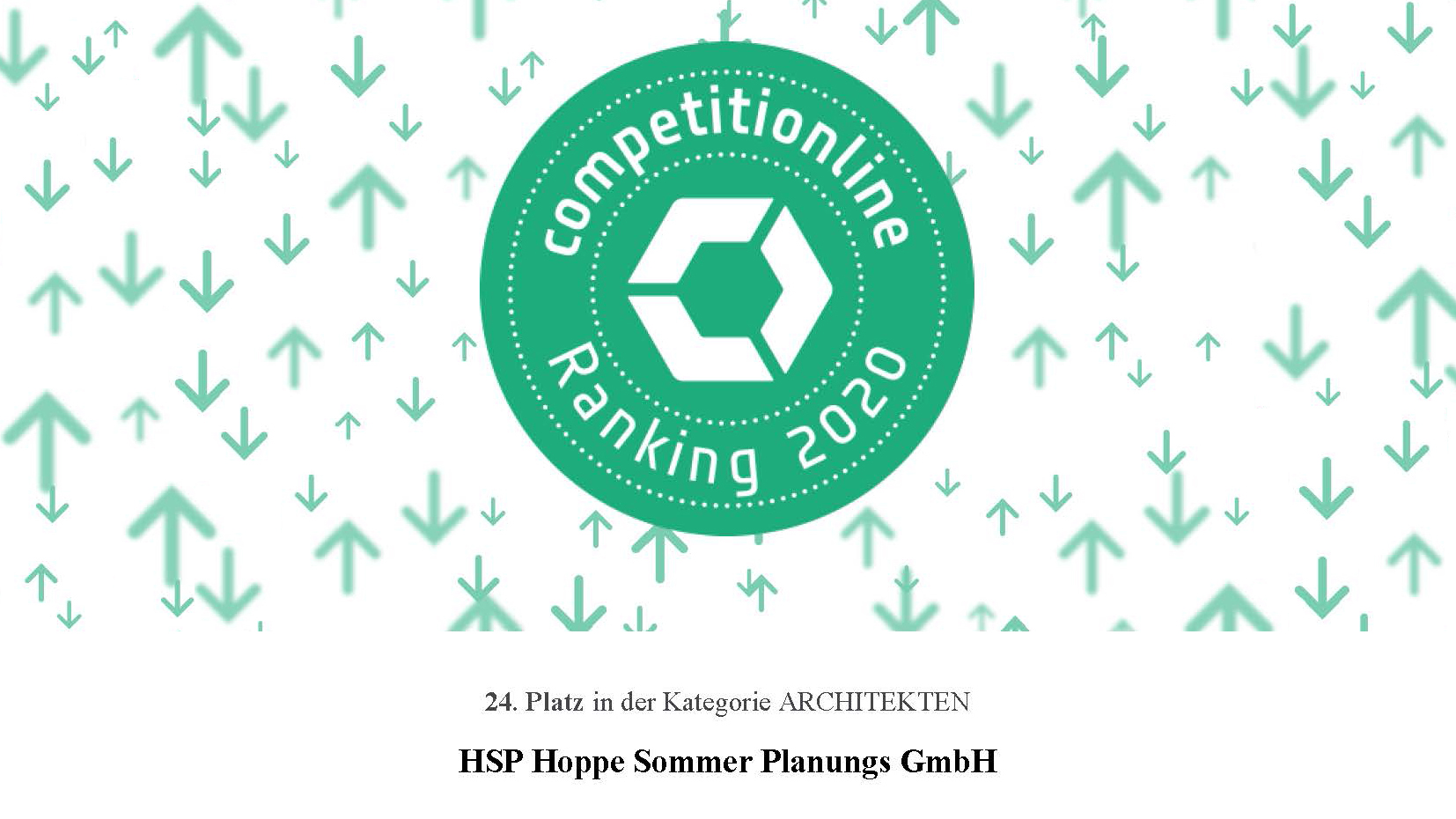 HSP Hoppe Sommer Planungs GmbH Architektur | competitionline 24. Platz 2020