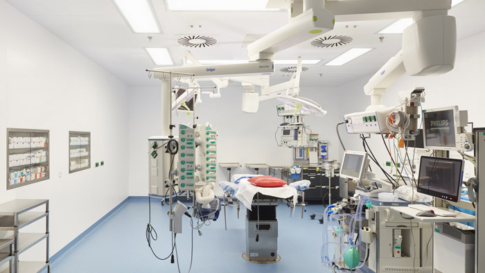 HSP Hoppe Sommer Planungs GmbH Architektur | Interims OP Uniklinik Tübingen © Bild Dietmar Strauß