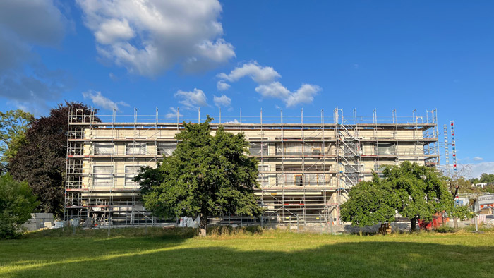 HSP Hoppe Sommer Planungs GmbH Architektur | ZfP Schloß Winnenden Baustelle